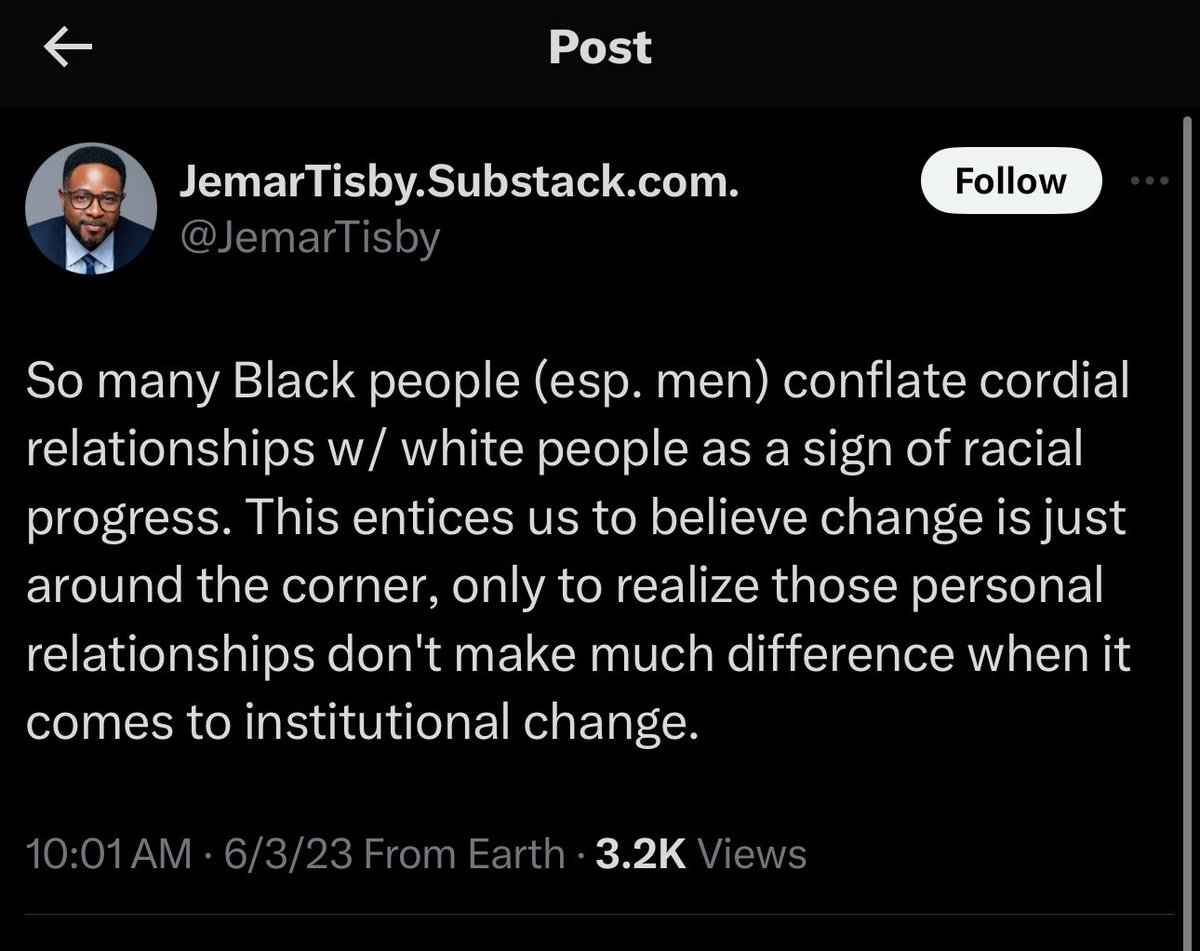 LauraLoomer's tweet photo. EXCLUSIVE:

One of the speakers listed by @KamalaHarris’s coalition “Evangelicals for  Harris” @Evangels4Harris who has been embraced by the campaign is @JemarTisby Jemar Tisby, a black supremacist, anti-white racist author who thinks White People are inherently bad and evil. 

According to Jemar Tisby, 30% of Christians are white nationalists analogous to the KKK. Jemar said, “In today's terms, moderate believers in white Christian nationalism...together with the
"adherents" make up nearly 30 percent of the..population."

This is a very radical thing to say. Why is @KamalaHarris embracing a man who said 30% of the White Christian population in America are akin to the KKK? 

As you can see from the post below, Jemar once said that “nice white people” and “good white people” are not positive. 

He also said black men should be wary of thinking “cordial relationships with white people” is a sign of racial progress. 

Jemar Tisby is an anti white Racist who wants white people kicked out of the church. 

Why is @KamalaHarris platforming a black supremacist who preaches hatred against White people? As you can see from the screenshot below, Harris’s Presidential campaign replied to Jemar’s tweet and said, “we are thrilled to have you. Time to get this done together”.

Jemar’s idea of democracy is forcing white people to pay reparations. He has said so himself. 

Kamala Harris’s policies are racist. 

RECEIPTS👇🏻

Cc: @TeamTrump