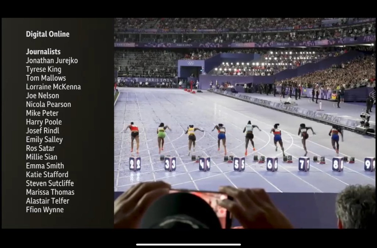 Paris 2024 ✅ My second Games at BBC Sport! I am so lucky to work with such a talented team. Back to the football desk though now … roll on the new Premier League season ⚽️