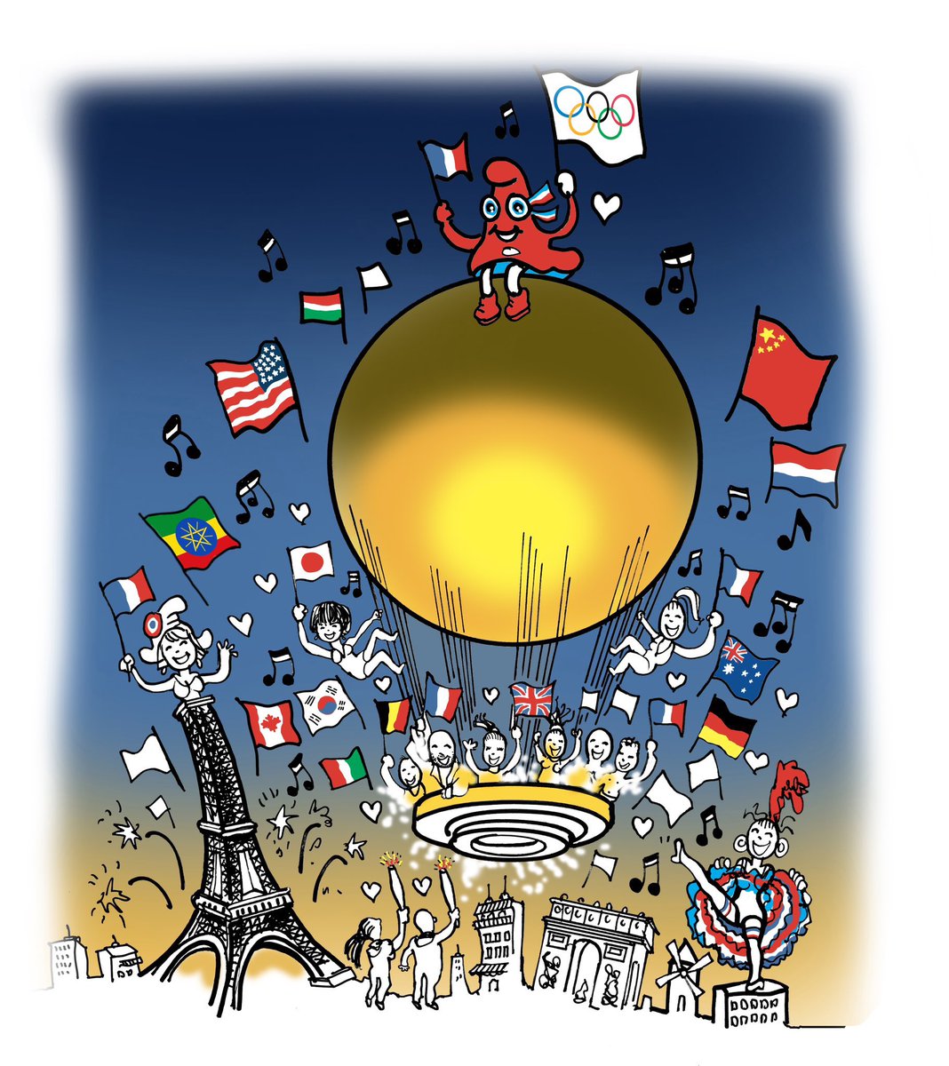 Ulysse Paris (@ulyssepariser) on Twitter photo Mais quels Jeux !!! <a href="/Paris2024/">Paris 2024</a>
Un immense bravo à tous ceux qui ont participé, organisé, favorisé, à tous ceux qui ont cru aux #JO et un immense merci à tous ces athlètes extraordinaires. Dessin de <a href="/plantu/">PLANTU Officiel</a> #LeonMarchand Mais quels Jeux !!! <a href="/Paris2024/">Paris 2024</a>
Un immense bravo à tous ceux qui ont participé, organisé, favorisé, à tous ceux qui ont cru aux #JO et un immense merci à tous ces athlètes extraordinaires. Dessin de <a href="/plantu/">PLANTU Officiel</a> #LeonMarchand