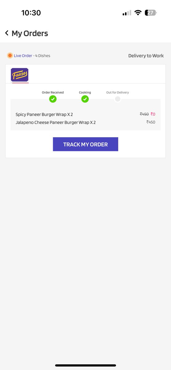 imarunjadad's tweet photo. See the major difference between Eat sure &amp; zomato even prices are same .it shows completely fiasco from zomato end.
Same food zomato is selling at 950 while eat sure is on 490
@zomato @zomatocare @eatsurenow https://t.co/5B5xBfJqwO