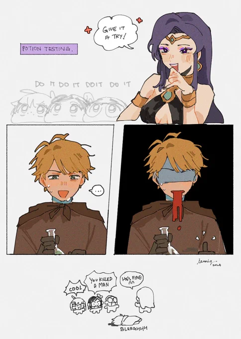 #FieldsofMistria shes so funny 