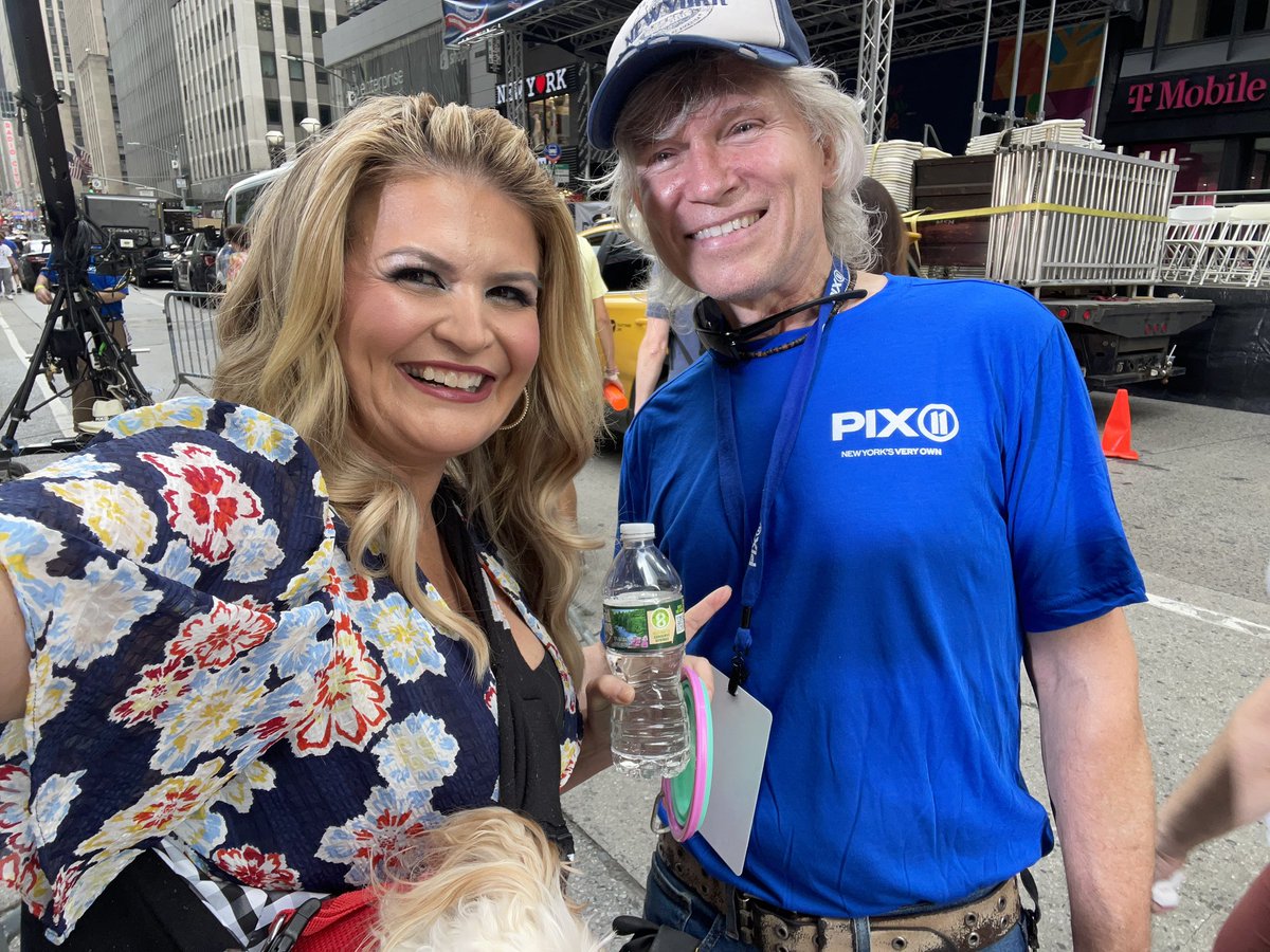 monicamoralestv's tweet photo. Are you watching? Meet one of my cohosts! Mochi is with me. @colinpbentley Make sure to watch the 42nd National Dominican Day Parade!  I’ll be on fifth ave!  @pix11news @goyafoods #monicamakesithappen #monicamakesithappenshow #dominicandayparade #nyc @natddp LIVE 2-5 pm today https://t.co/gzcux4wGkr
