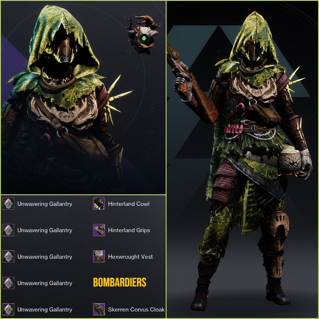 KrypzYT's tweet photo. Swamp Hunter!
Credit to Tino from my Discord for making this Hunter Fashion!
Follow for more Destiny Fashion!
#Destiny2 #Destiny2fashion #destinyfashion #destinythegame https://t.co/lIfTbe5rq3