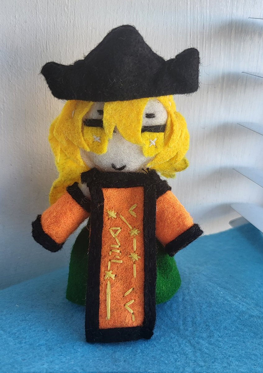 ChibiFlandre's tweet photo. It's been a while since I last made one, but here's Okina Matara! https://t.co/VQfrLRv98p