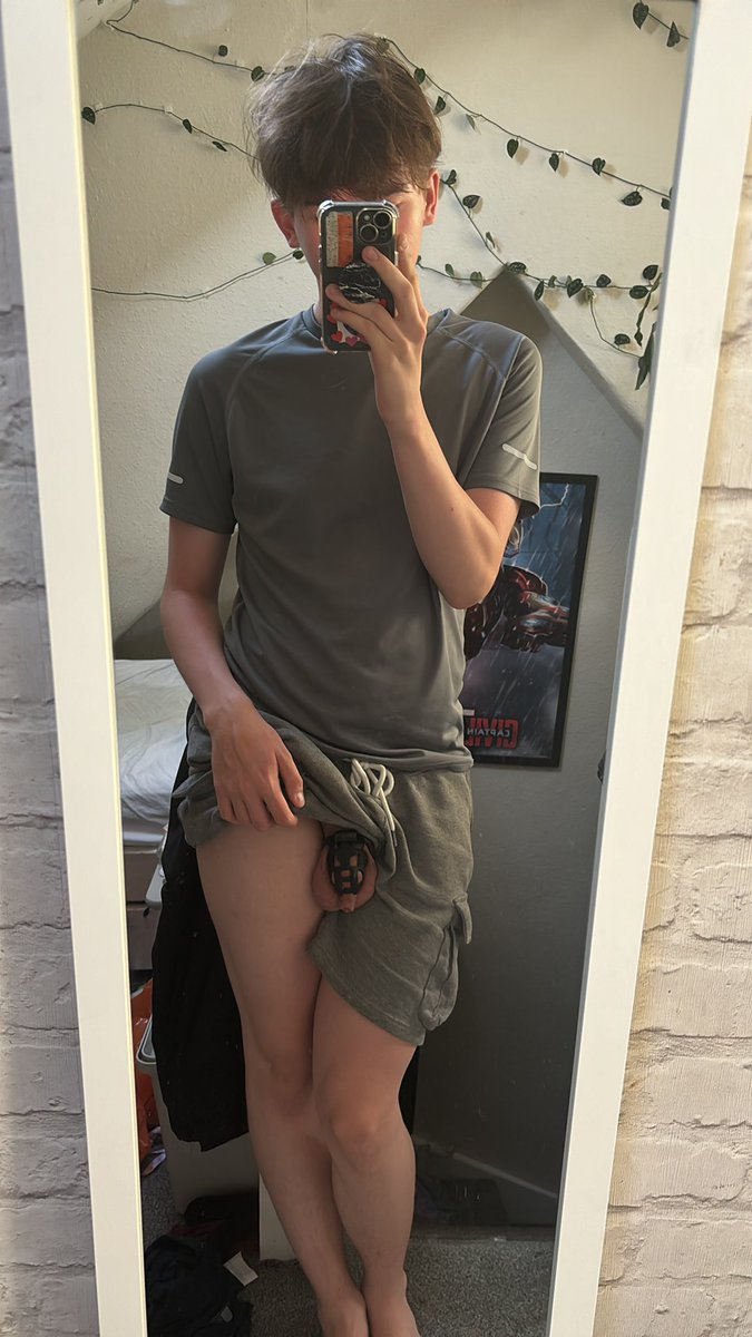 horny_femboii's tweet photo. even “normal” guys have a secret ;3 #femboy #chastity #cage #locked #dom #sub #keyholder #domination #cum https://t.co/BV4qiAlGYP