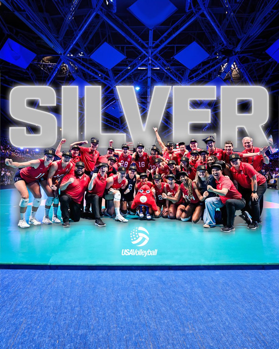 Congratulations <a href="/usavolleyball/">USA Volleyball</a> on yet another podium finish in #Paris2024