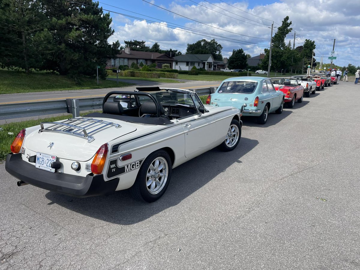 wdparade's tweet photo. We thank the members of the MG Car Club of Toronto who will be bringing their classic vehicles to the 2024 Warriors' Day Parade to provide rides for Veterans along the parade route. https://t.co/nwM8eW0r6q