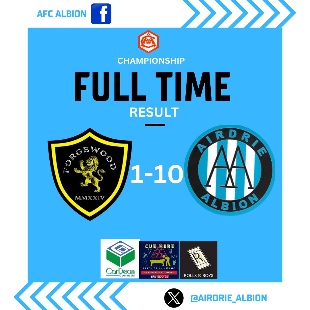 Airdrie Albion tweet media