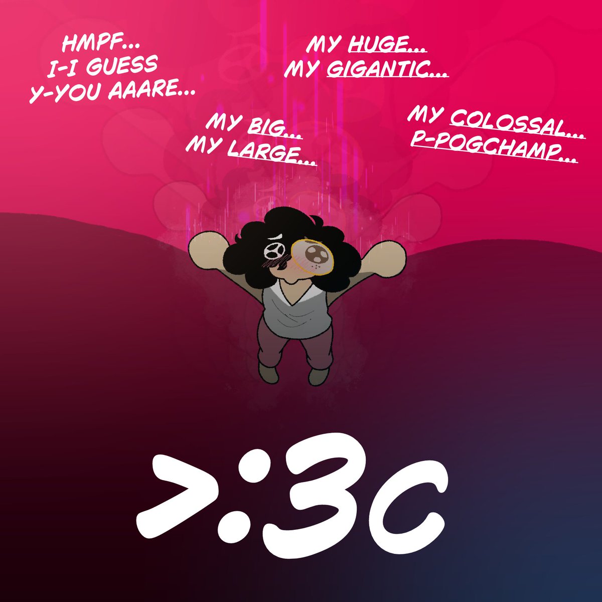 thesigmaarts's tweet photo. Happy #HugATinyDay...
R-remember on this day to h-hug your favorite tiny! N-no matter the size difference... they... they will definitely feel it! >w<
#sizetwitter https://t.co/8RFHgsOvNi
