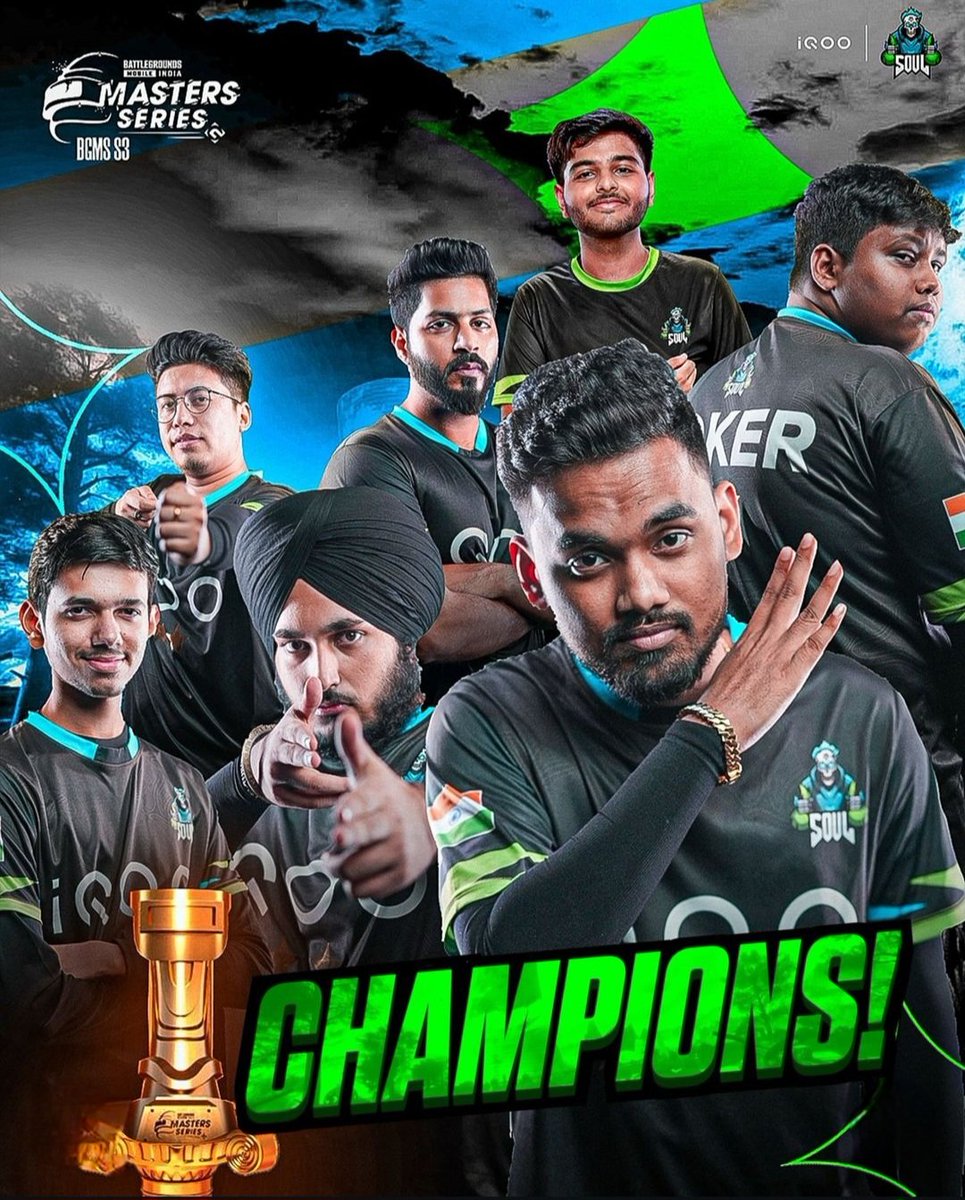 ProbhasMondal45's tweet photo. Congratulations @S8ulesports . And #TeamSouL . We are the champions of BGMS season 3 . 🚀🚀🚀 https://t.co/kAeIACTL9I