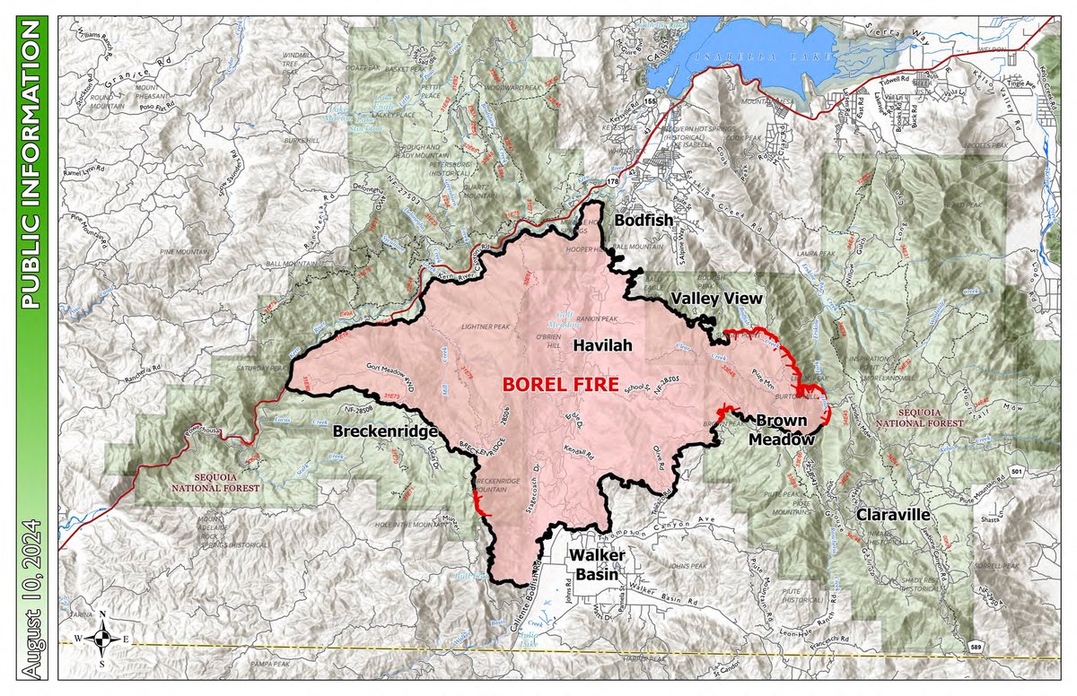 Morning Update for the #borelfire.