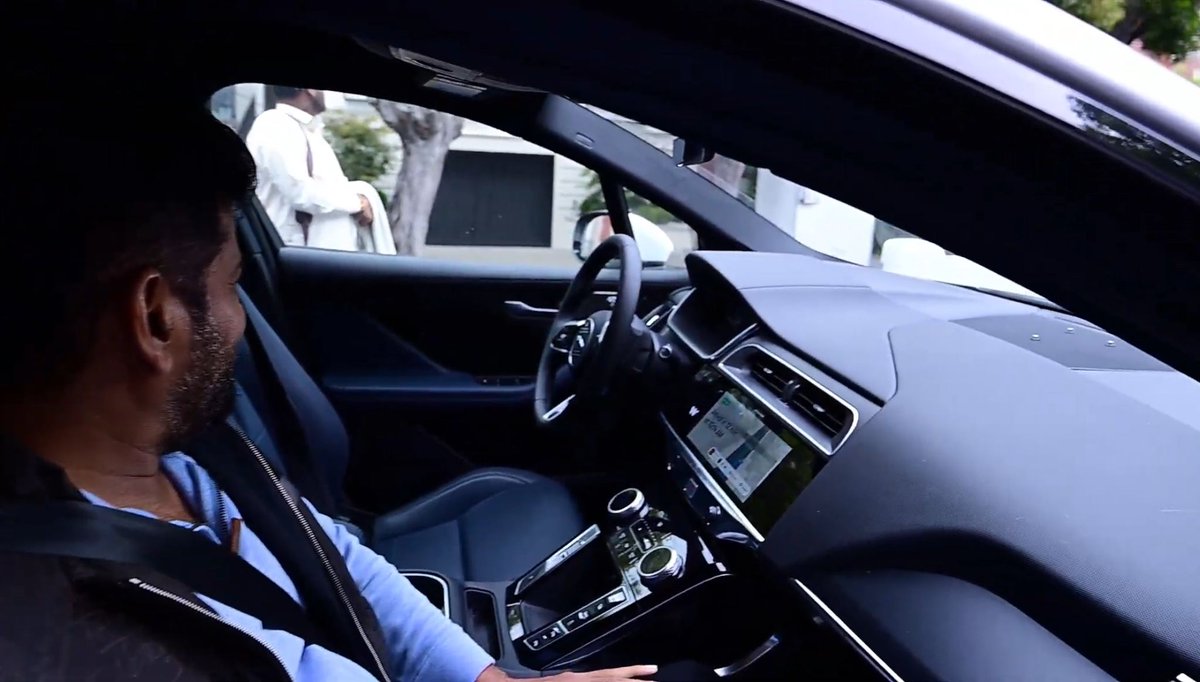 Telangana Chief Minister Revanth Reddy on a driver-less car - Waymo ...