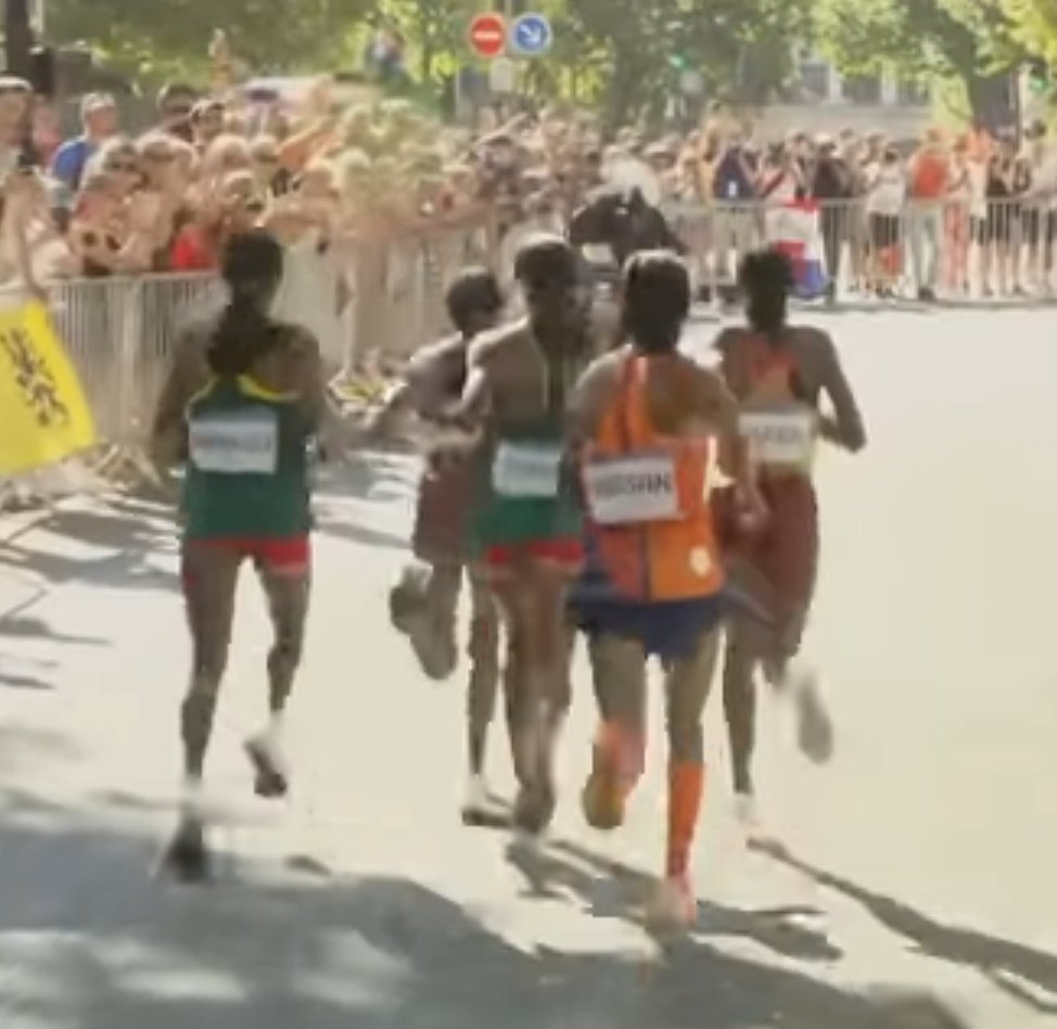 You just assume that top end athletes and coaches devour information on their sport....and then you watch the women's marathon from Paris and realize how naive you are. Kipchoge's Sub 2 is available online with instructions on aerodynamic advantage for the Kenyans and Ethiopians