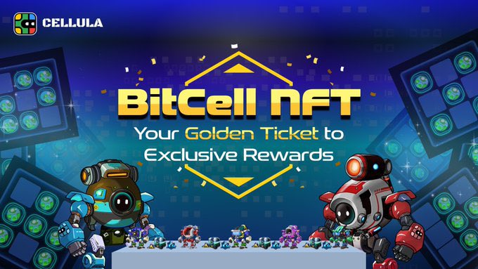 IdaraImeh's tweet photo. BitCell NFTs: Your Ticket to the @cellulalifegame Gold Rush! 💰
Holders get exclusive perks like massive $CELL token airdrops, early access to staking rewards, and special partner bonuses.
Be part of the @cellulalifegame revolution! #BitCellNFT #Cellula #crypto https://t.co/BfRvDBrSr2