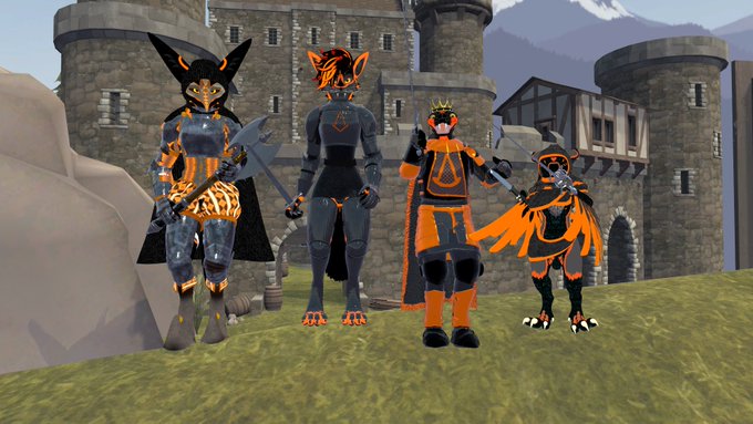 Prince Sneck and his adventuring party! https://t.co/GRIvZTplpZ