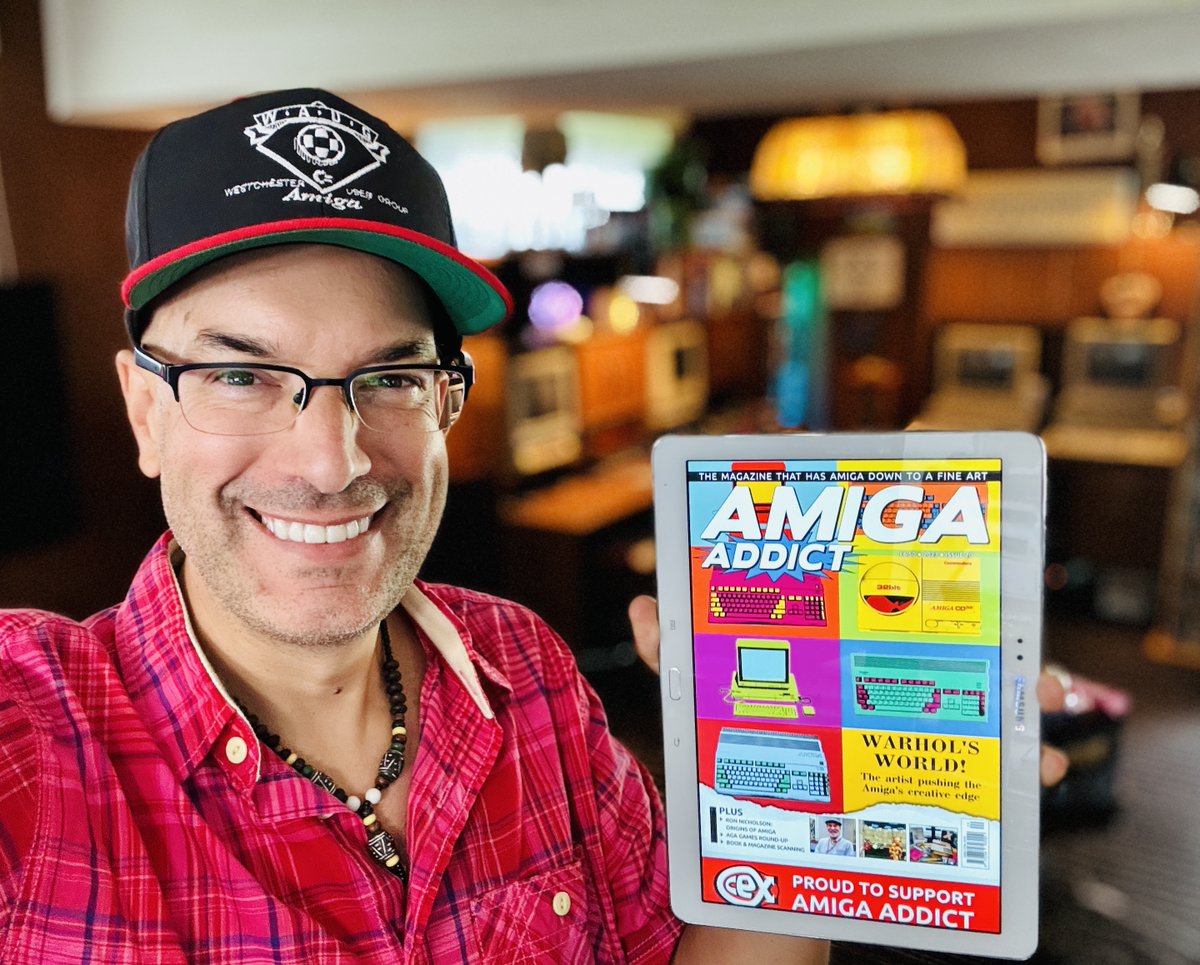AmigaBill_'s tweet photo. Live Now! The Story Behind The Warhol/Harry Portrait w/Commodore Engineer Jeff Bruette; LIRetro Recap, Amiga News, New Amiga Games, Demos, More! #AMIGAugust #commodore #commodoreamiga #retrogaming #AmigaBill LINK: https://t.co/N6ktgl4tLk https://t.co/l5WmTKplFI