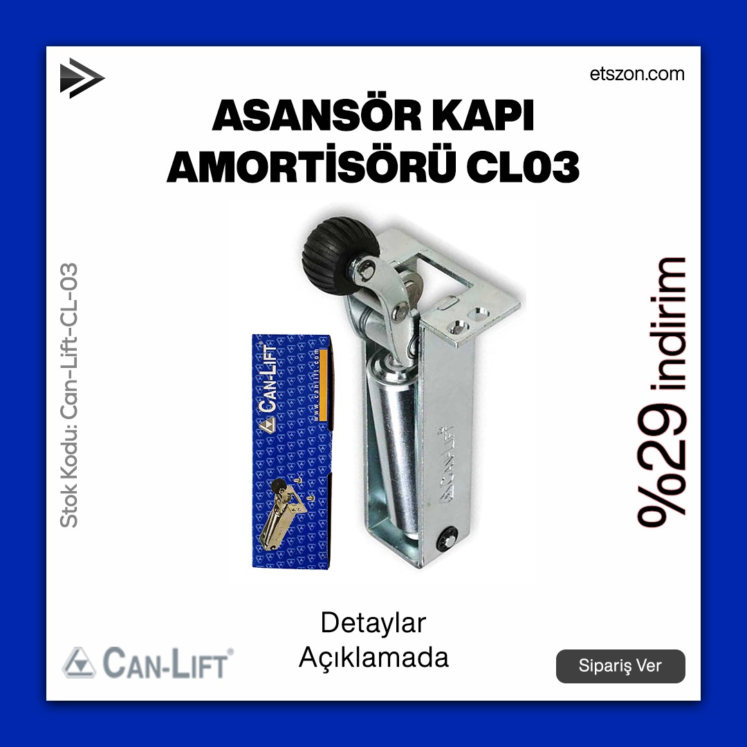 etszoncom's tweet photo. Can-Lift CL-03 Asansör Durak Kapısı Amortisörü Canlift Diktatör, Etszon'da satışta!

#etszon #canlift #canliftasansör #canliftdiktatör #canliftamortisör #asansör #asansöryedekparça #asansor #asansorurunleri #asansörmalzeme #asansörparça #eticaret #siteyönetimi #binayöneticiliği https://t.co/x2vUIF9Xwo