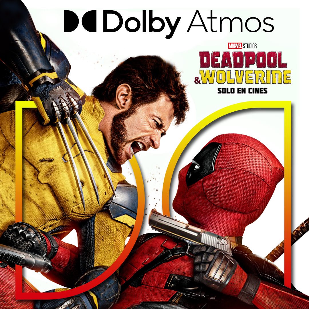 CinesUnidos's tweet photo. DOS PELÍCULAS que están cambiando al mundo con SONIDO DOLBY ATMOS & PROYECCIÓN LÁSER 😎🔥

☑️ 40 canales de sonido para escuchar BYE BYE 🎶 como debe ser

☑️ Imagen con colores más vivos y mayor contraste para seguir las pistas y atrapar al asesino de M. Night Shyamalan 😈

¿Tenemos una cita? ¡Te esperamos en la sala Dolby Atmos 360 de CINES UNIDOS LÍDER!

#CinesUnidos @cclider #DolbyAtmos