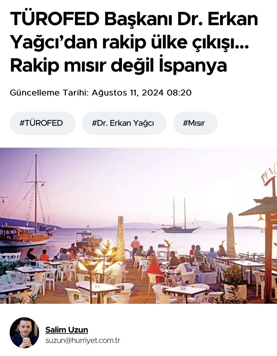 zaftoder's tweet photo. @TUROFEDofficial Bşk. Dr.@ERKAN_YAGCI ,🇹🇷’nin turizmde rakibinin Mısır ve Tunus değil İspanya olduğunu belirterek,“Jeopolitik riskleri de unutmayalım.İspanya’da turizm yapmakla 🇹🇷’de turizm yapmak arasında büyük fark var. Bu coğrafyada bu rakamlara ulaşmak büyük bir başarı” dedi https://t.co/1D7uLggseY