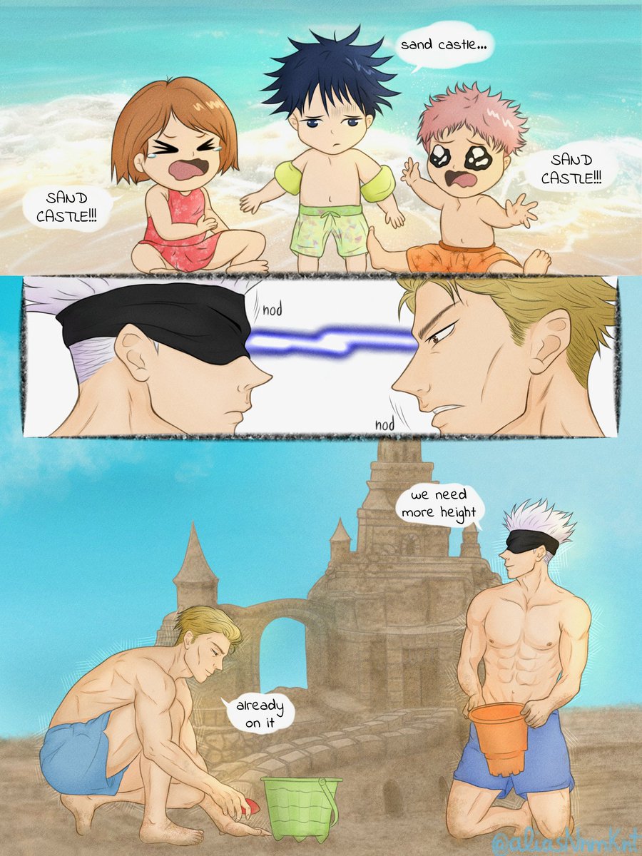 they heard "royal palace" instead 

#呪術廻戦 #jujutsukaisen #GojoSatoru #NanamiKento