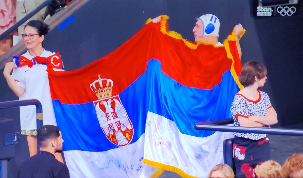 ZedStar5's tweet image. SERBIA Mens Waterpolo are 3x Olympic Gold Medallists 🥇🥇🥇
#TakoJeBre #Idemo #ImaBoga