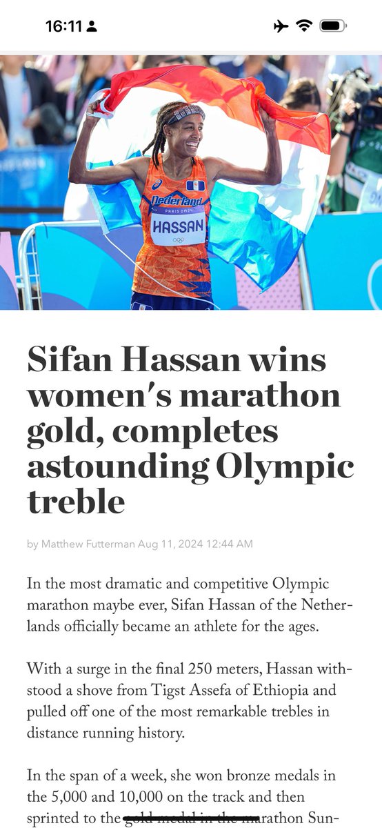 awolallo's tweet photo. “An Athlete for the Ages” https://t.co/2HEjFlbHxr