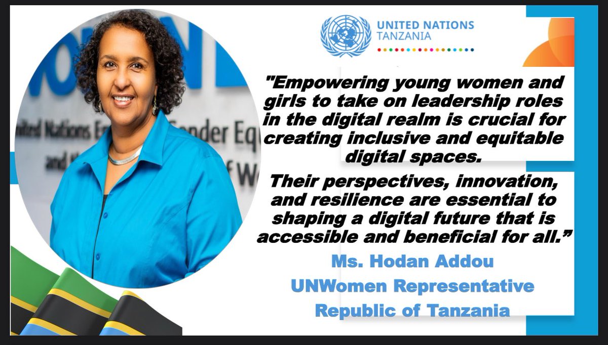 UNFPATanzania's tweet photo. International Youth Day celebrates the power &amp; potential of young people

We are in Dodoma 🇹🇿📍

Delivering as one 💪🏽

Celebrating Youth Day

#UNTZ #IYD2024 Solidarity Message from: Ms @AddouHodan , Representative @unwomentanzania 

#YouthLead 
#IYD2024 https://t.co/KgnGo98Mkl