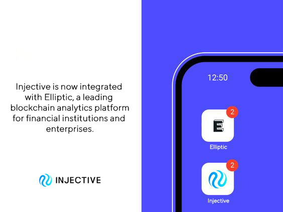 .<a href="/Injective/">Injective 🥷</a> is now integrated with <a href="/Elliptic/">Elliptic</a>, a leading blockchain analytics platform for financial institutions and enterprises.

$INJ #Injective