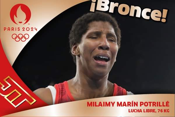 Que talento el de esta muchacha. Un bronce que sabe a oro, gran futuro, adelante campeona.
#CubaInspira
#Paris2024 
#JuntosPorVillaClara