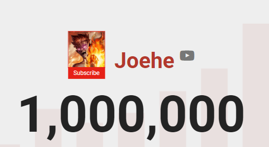 a million subscribers ilysm ❤️