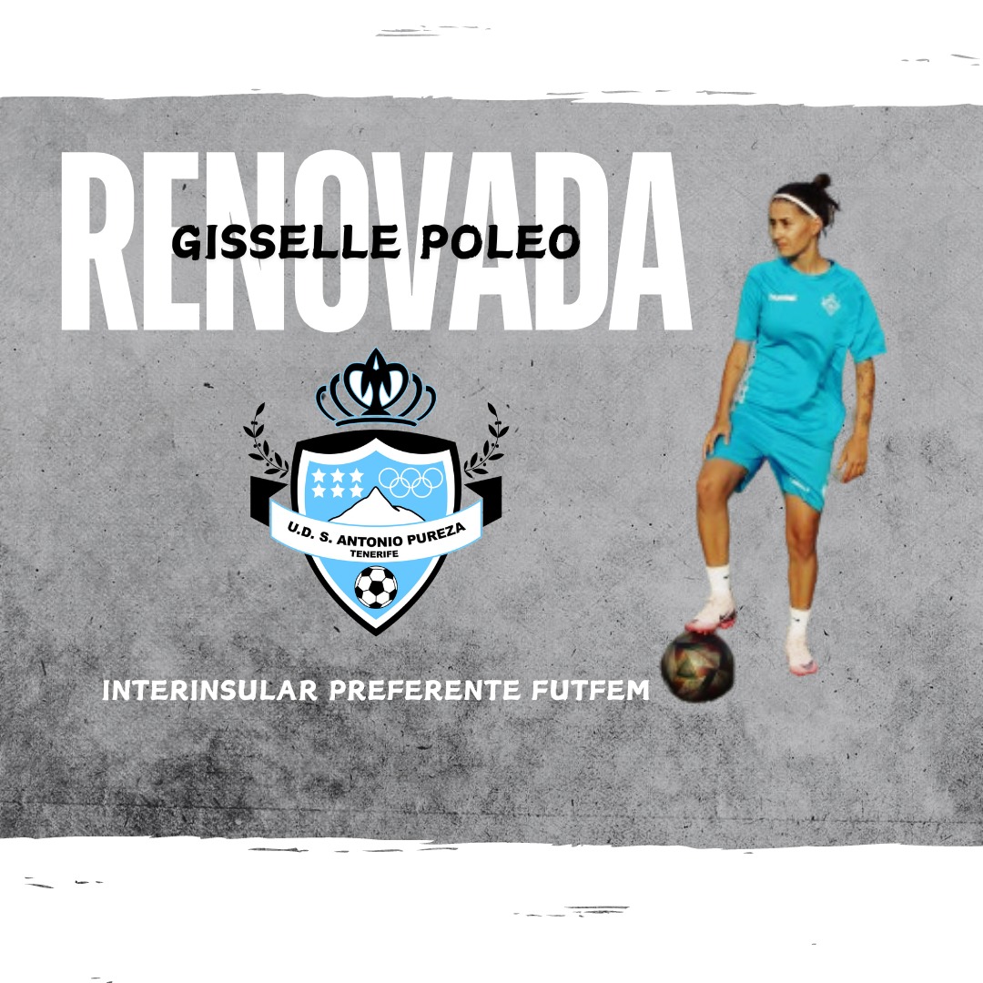 📢: RENOVACIÓN 📝‼️
Gisse sigue apostando por nosotras, la capitana continúa una temporada más manteniendo el equilibrio en el medio y apareciendo siempre por cualquier parte del campo🤩💪
¡Gracias por seguir confiando en nosotros🫂!