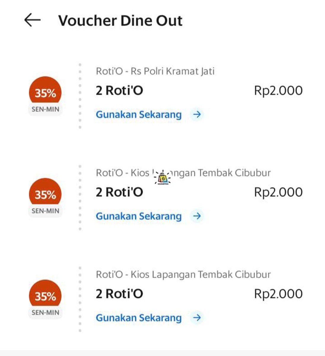 discountfess's tweet photo. pamer kagett bisa dpt 3x kode
dineoutangga
dineoutnadya
dineouttitan

yg dptt kode lainnya share dongg https://t.co/7yNgKVKTEm