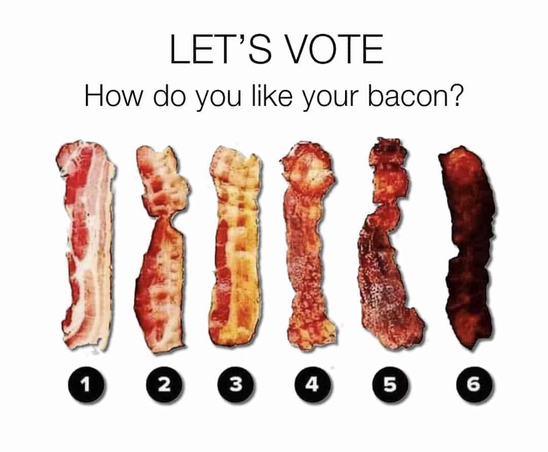AsTheWorldBurnz's tweet photo. Bacon should be both crispy and chewy. If you disagree you have failed at life. https://t.co/5l56eKE9iV