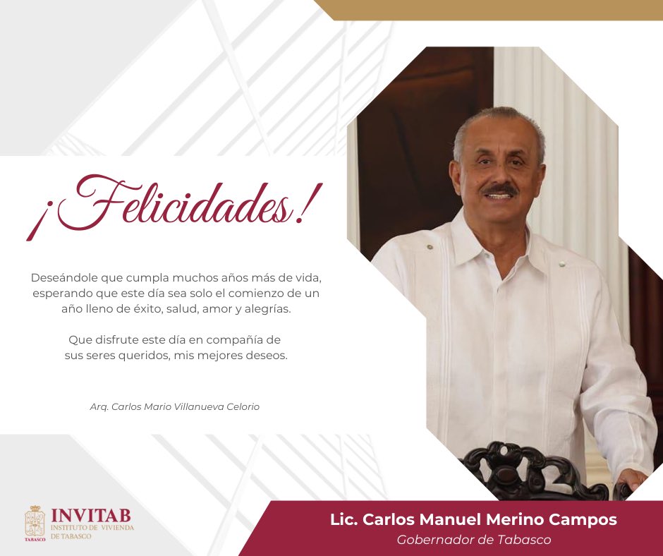 ¡Muchas Felicidades <a href="/cmmerino/">Carlos Manuel Merino Campos</a> !, nuestros mejores deseos.