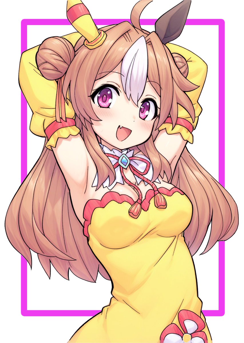 前に描いたやつを懸命に直したw

 #コパノリッキー 