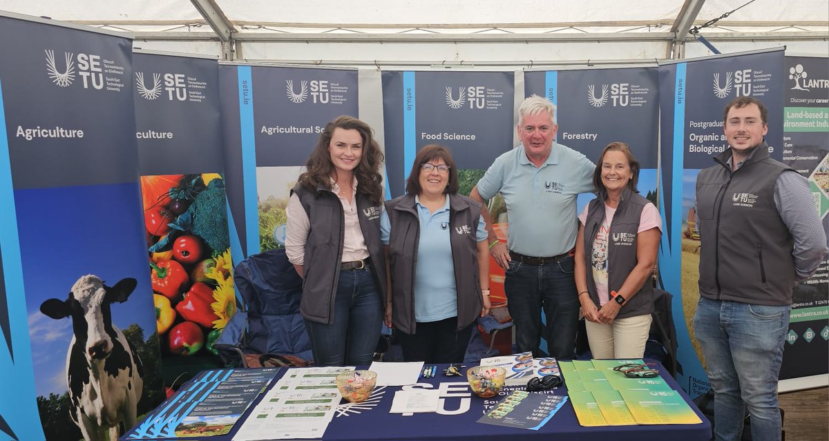 SETUAgriculture's tweet photo. @SETUIreland at #Tullamoreshow today. Dr. Mary-Kate Burke, Veterinary medicine programme development lead discussed our proposed veterinary medicine degree with @SimonHarrisTD &amp; @McConalogue 

Come visit us in Business Arcade B. https://t.co/3Tgrqc7OZs