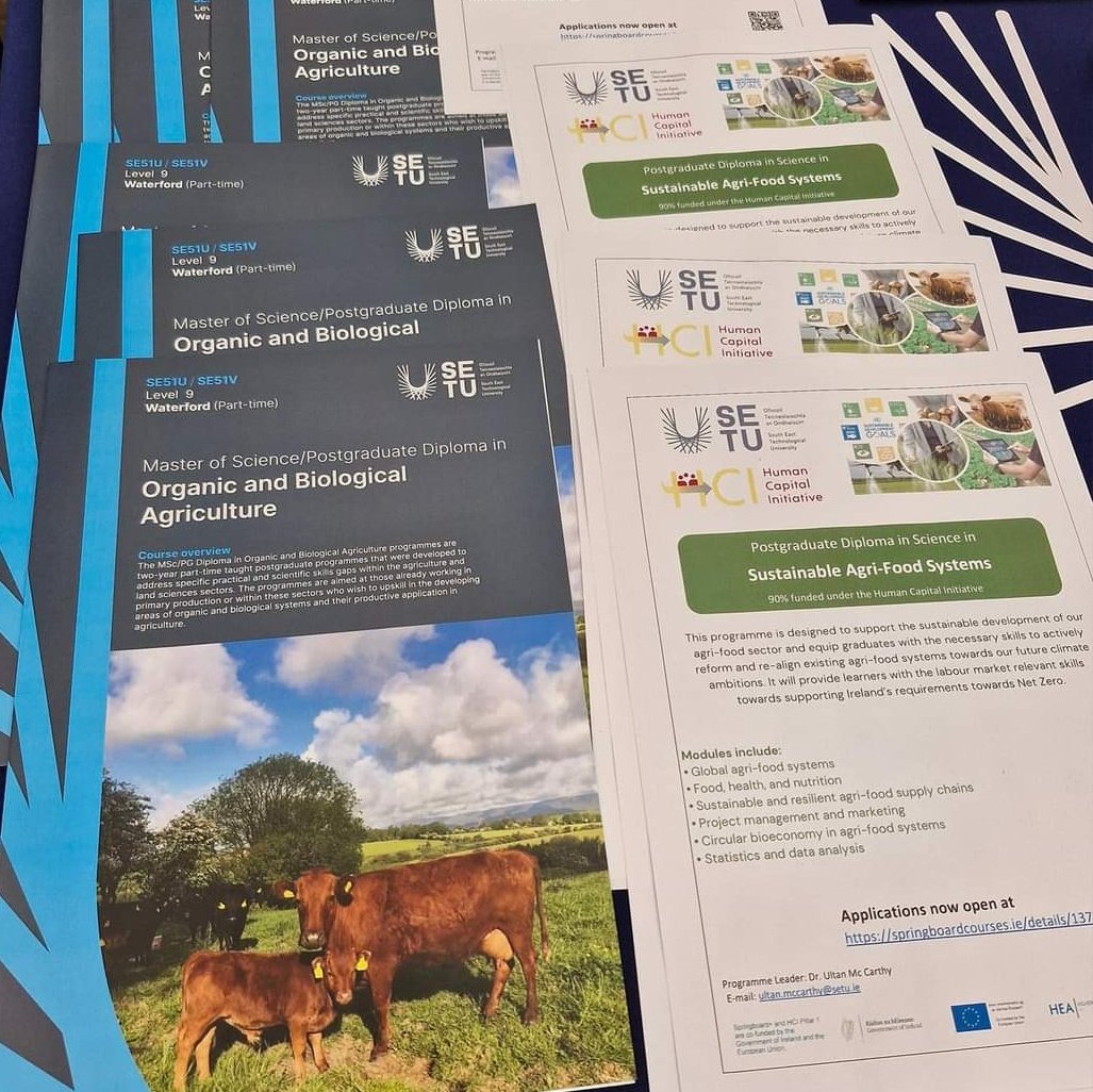 <a href="/SETUIreland/">South East Technological University</a> at #Tullamoreshow today. Dr. Mary-Kate Burke, Veterinary medicine programme development lead discussed our proposed veterinary medicine degree with <a href="/SimonHarrisTD/">Simon Harris TD</a> &amp; <a href="/McConalogue/">Charlie McConalogue</a> 

Come visit us in Business Arcade B.