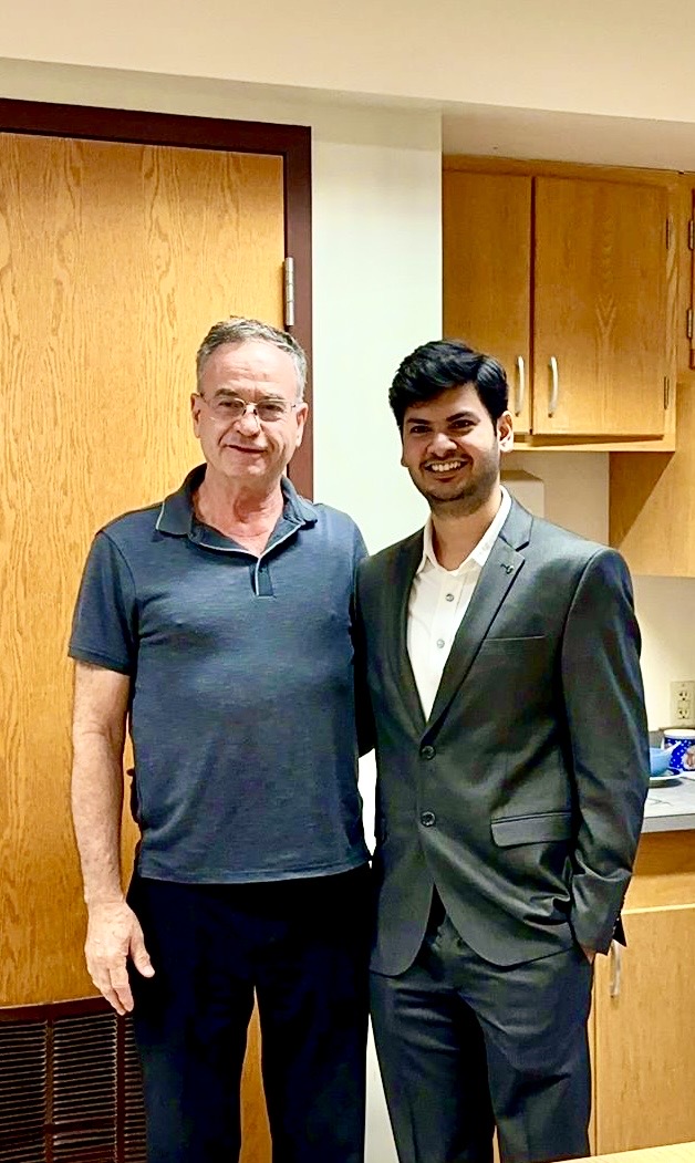 Outstanding Ph.D defense by my graduate student  Rishabh Gupta on  "Maximal Entropy Formalism for Quantum State Tomography and Applications". He published 9 papers on this topic: