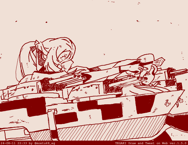 Let's dance #tegaki_dt 