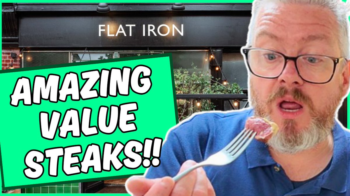 In today's video I am reviewing Flat Iron - a steakhouse chain mostly based in London.

I think this is the cheapest steak of this quality you'll find anywhere in the capital!

youtu.be/vkT804U8uIk