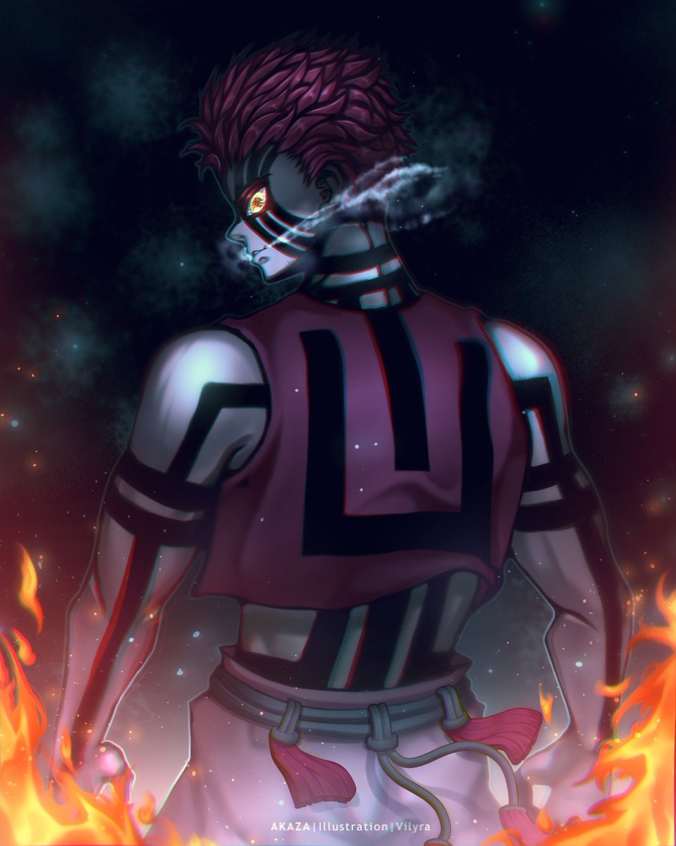 Vilyra_'s tweet photo. Jutsushiki Tenkai!
Fanart Akaza - Demon Slayer

battle with Rengoku Kyoujuro scene
#demonSlayer #kimetsunoyaiba #akaza #fanarts #artistsonx #animefight #drawings #anime https://t.co/i1rAvmVj4t