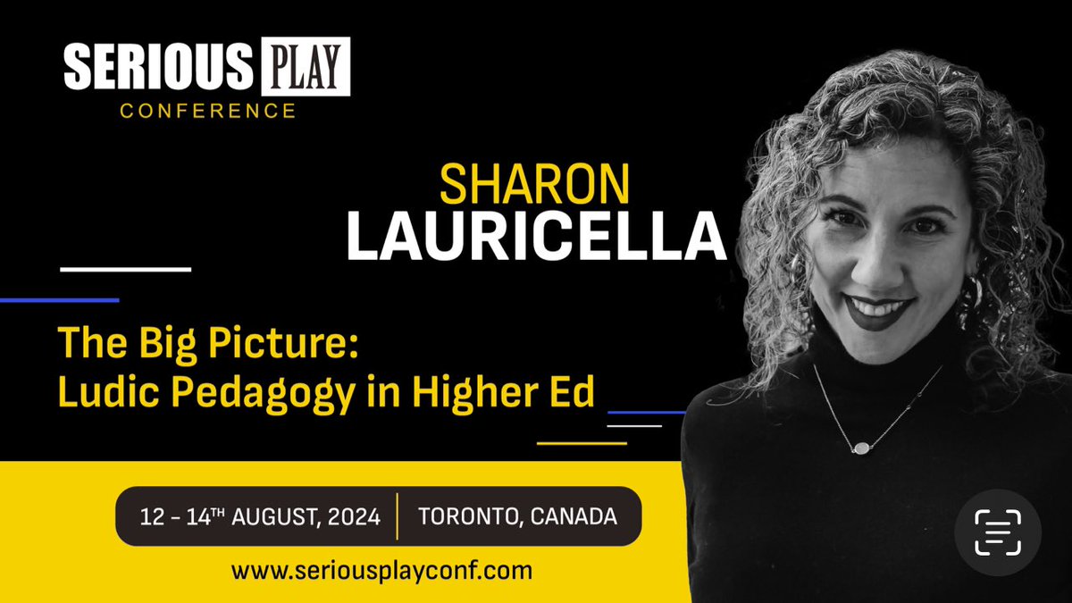 Dr Sharon Lauricella (@drslauricella) on Twitter photo TOMORROW come hang with me and <a href="/edmunds_t/">Dr. T. Keith Edmunds @tkedmunds.bsky.social</a> at the Serious Play conference in TO! Looking fwd to sharing our teaching philosophy and how both students and faculty can have more FUN in higher education. #seriousplay <a href="/SeriousPlayConf/">Serious Play</a> <a href="/SeriousPlay_Con/">Serious Play Conference</a> #seriousplay24 TOMORROW come hang with me and <a href="/edmunds_t/">Dr. T. Keith Edmunds @tkedmunds.bsky.social</a> at the Serious Play conference in TO! Looking fwd to sharing our teaching philosophy and how both students and faculty can have more FUN in higher education. #seriousplay <a href="/SeriousPlayConf/">Serious Play</a> <a href="/SeriousPlay_Con/">Serious Play Conference</a> #seriousplay24