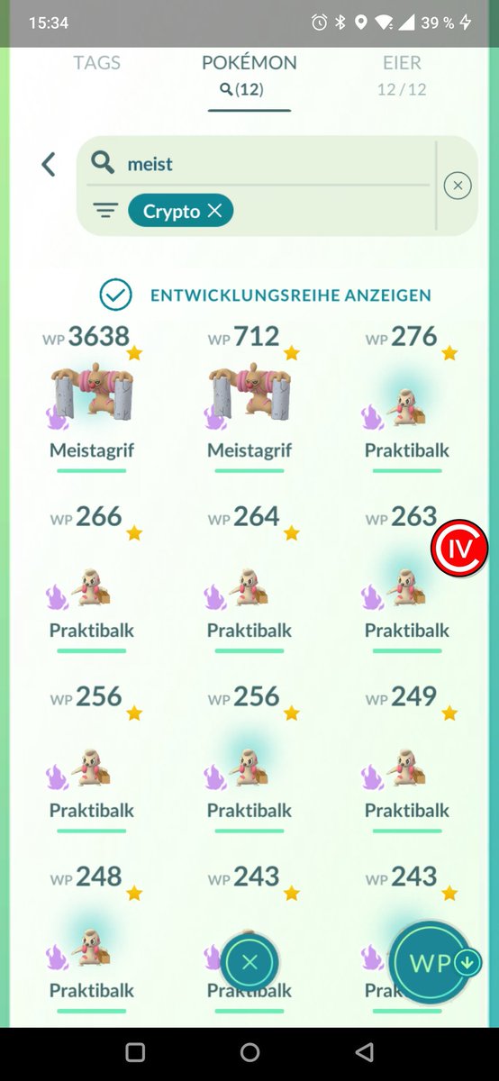 FlorianD1985's tweet photo. After 3 days of Timburr hunting, I draw an interim conclusion. 12 pieces and none good. I still pushed the best and Hope for a second Tomorrow. The Fighting Grunt is really very rare. At least I wasn't banned. #PokemonGo #ShadowTimburr https://t.co/ByrgrnFR7L