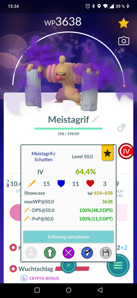 FlorianD1985's tweet photo. After 3 days of Timburr hunting, I draw an interim conclusion. 12 pieces and none good. I still pushed the best and Hope for a second Tomorrow. The Fighting Grunt is really very rare. At least I wasn't banned. #PokemonGo #ShadowTimburr https://t.co/ByrgrnFR7L