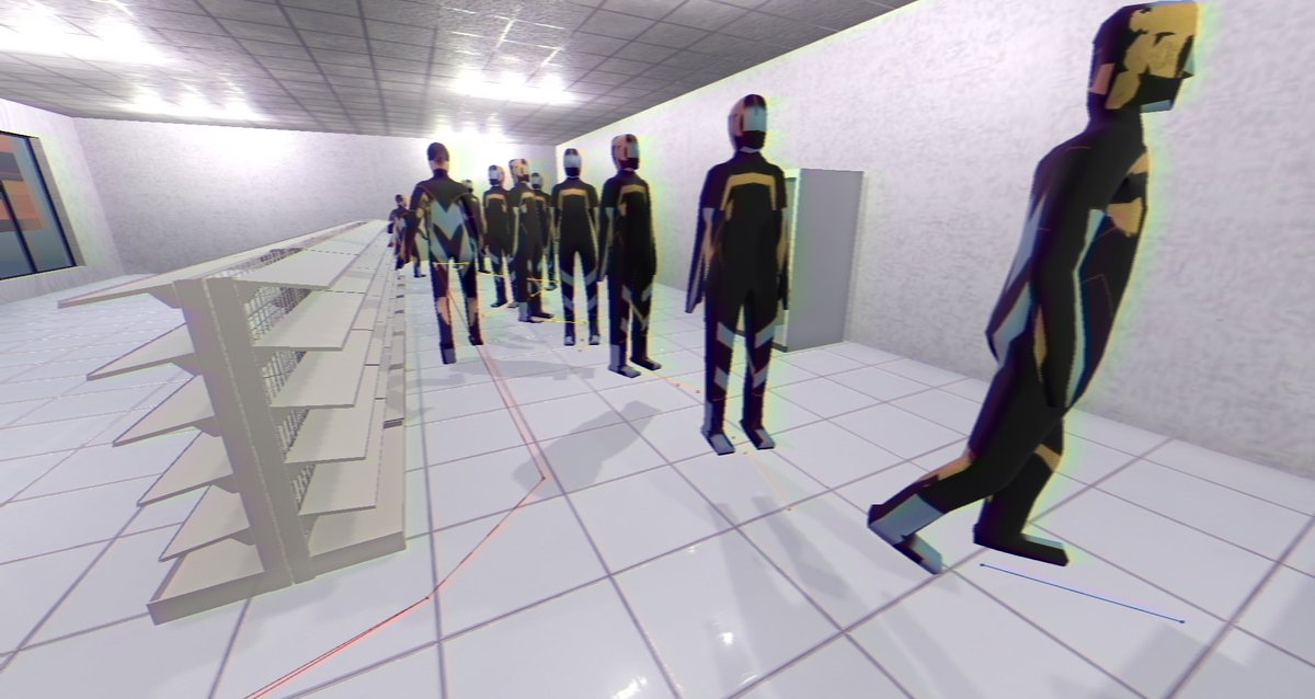 MaxBeier's tweet photo. Dynamic queuing system
#gamedev #workinprogress https://t.co/bbzFrq9aW4