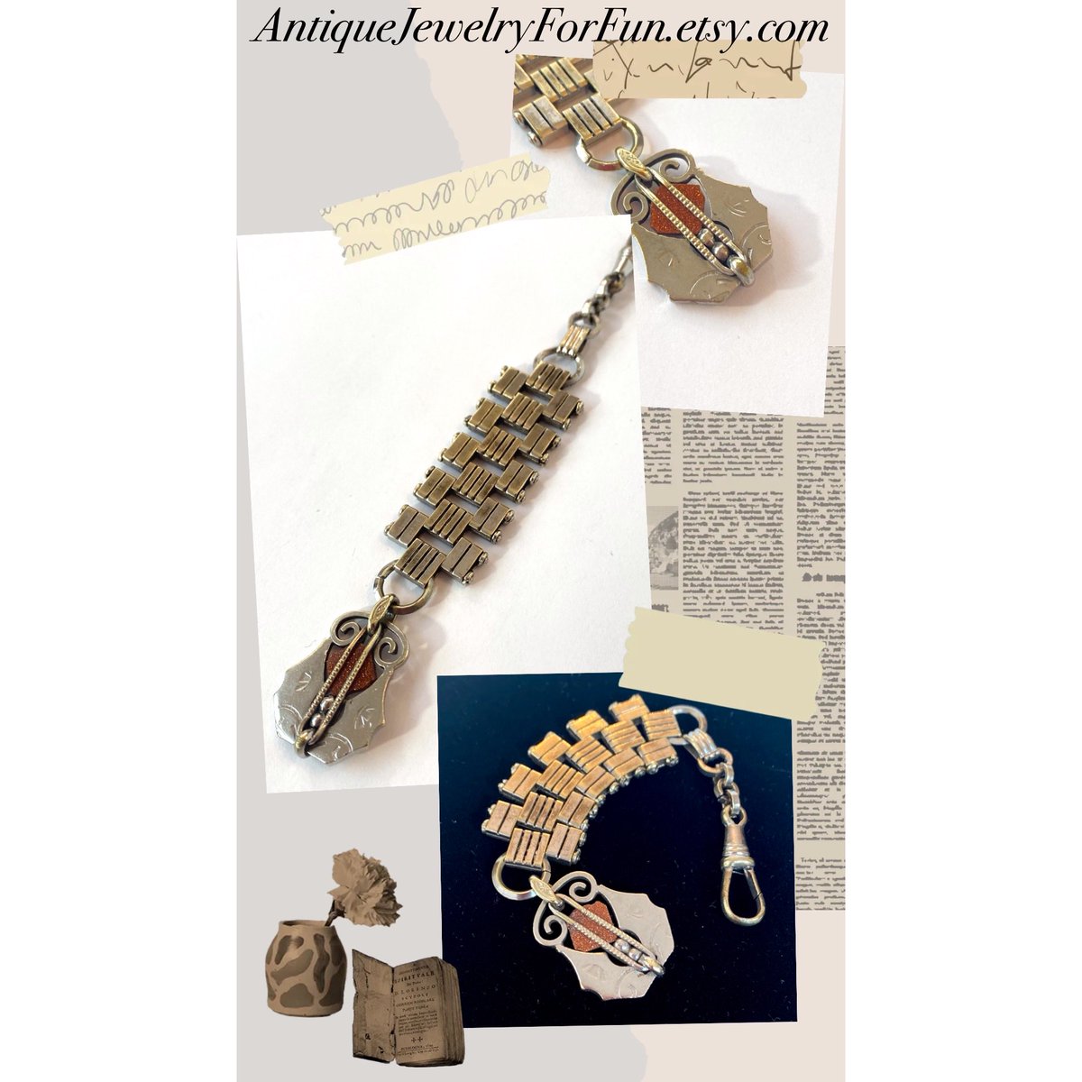 ReneeTWorthen's tweet photo. #antiquejewelryforfun #etsyshop #watchchain #watchfob https://t.co/4iQrYPSGr2 https://t.co/cCxthWpp55