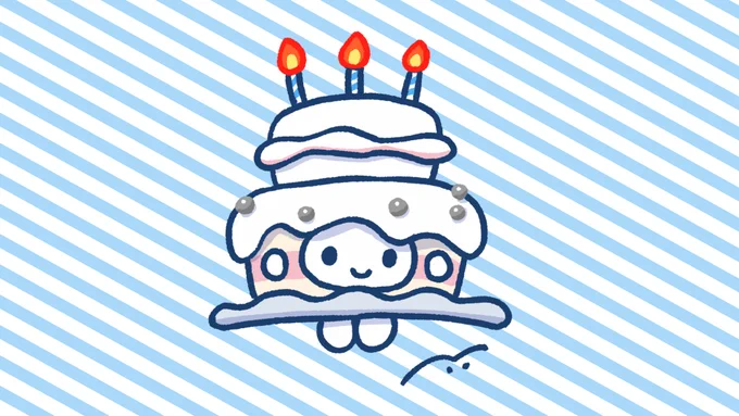 ケーキになっちゃったよ〜 