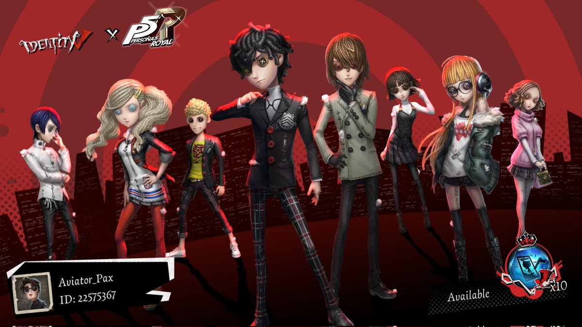 AviatorPaxx's tweet image. I&apos;m playing Identity V. Fancy a game?