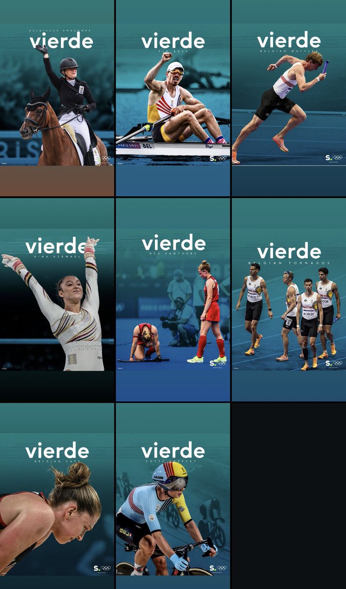 8 keer de stoel naast het podium 💔 
De Spelen van zeker wel en heel vaak nét niet.