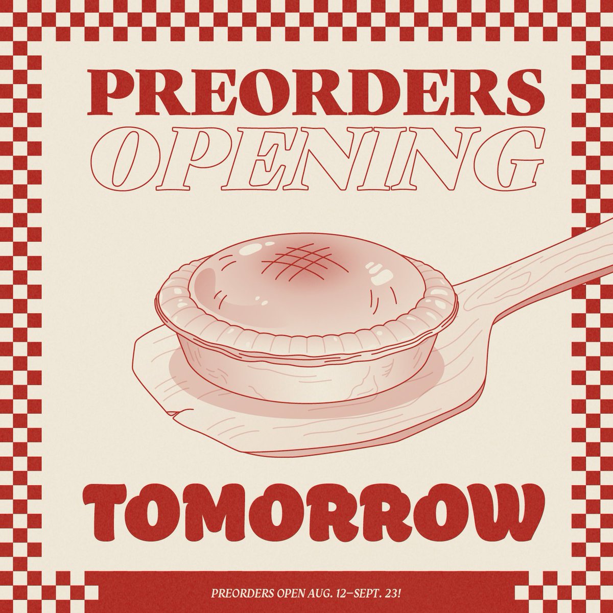 dunmeshizine's tweet photo. 🍴 1 DAY TO PREORDERS 🍴

Our dunmeshi cookbook zine will open pre-orders TOMORROW at noon EDT (26 hours)! Stay tuned for our charity announcement!!

Don't forget to join our mailing list for EXCLUSIVE digital merch!
📬 https://t.co/a518WdVowa

#dungeonmeshi #DeliciousinDungeon https://t.co/jbjCYeKXAL